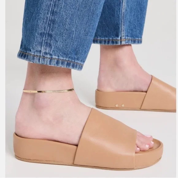 BEEK Pelican Sandals Honey platform size 10 like new - Picture 3 of 16